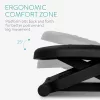 Suport picioare reglabil Navaris, 43.7x33 cm, 3 trepte, 0-25, birou, HIPS, negru, plastic