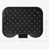 Suport picioare reglabil Navaris, 43.7x33 cm, 3 trepte, 0-25, birou, HIPS, negru, plastic