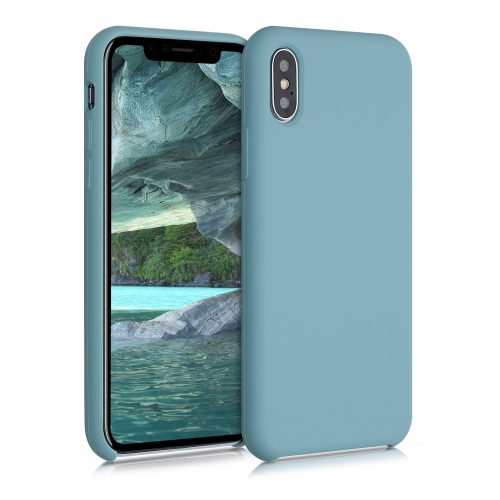 Etui do Apple iPhone X / iPhone XS, Silikon, Niebieski, 42495.206