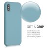 Etui do Apple iPhone X / iPhone XS, Silikon, Niebieski, 42495.206