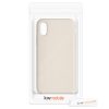 Etui do Apple iPhone X / iPhone XS, Silikon, Kremowy, 46313.210