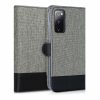 Etui do Samsunga Galaxy S20 FE, tekstylne, szare, 53611.22