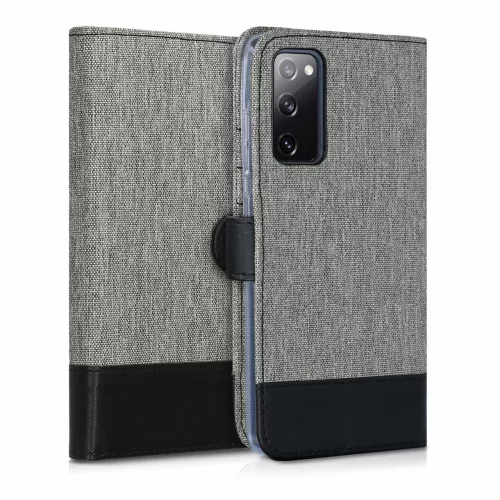 Etui do Samsunga Galaxy S20 FE, tekstylne, szare, 53611.22