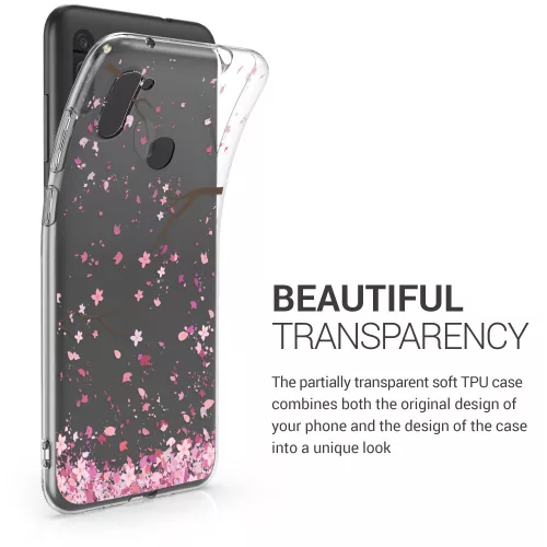 Etui do Samsunga Galaxy M11, Silikon, Różowy, 53603.01