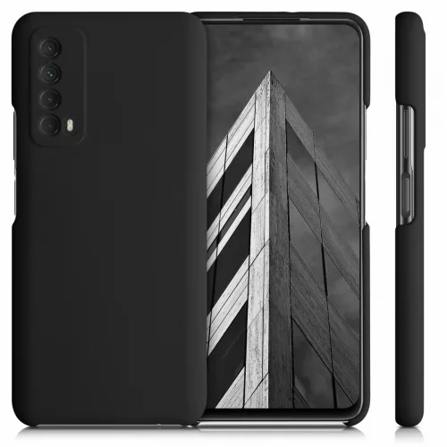 Etui do Huawei P Smart (2021), Silikon, Czarny, 53632.47