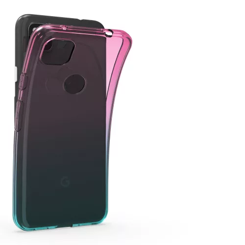 Etui do Google Pixel 4a 5G, Silikon, Różowy, 53636.01