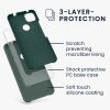 Etui do Google Pixel 4a, Silikon, Zielone, 52549.171