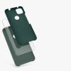 Etui do Google Pixel 4a, Silikon, Zielone, 52549.171