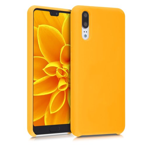Etui do Huawei P20, Silikon, Pomarańczowy, 45689.180