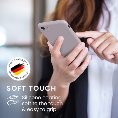 Etui na iPhone'a 8 / iPhone'a 7 / iPhone'a SE 2, Silikon, Fioletowy, 49979.192