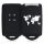 Osłona kluczyka do samochodu Renault / Dacia - 4 przyciski - Keyless Go, silikon, czarna, 49769.11