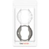 Zestaw 2 etui do Suunto 9 / 9 Baro / Spartan Sport Wrist HR, kwmobile, silikon, przezroczysty / szary, 52665.03