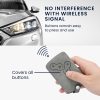 Etui na kluczyki do samochodu Renault / Dacia - 4 przyciski - Keyless Go, skóra nubukowa, szara, 48568.12
