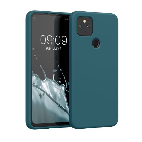 Etui do Google Pixel 4a 5G, Silikon, Zielone, 53779.57