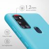 Etui do Samsunga Galaxy A21s, Silikon, Niebieski, 52494.205