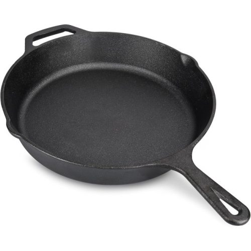 Głęboka patelnia żeliwna z rączką Navaris - 30 cm, 48585.01