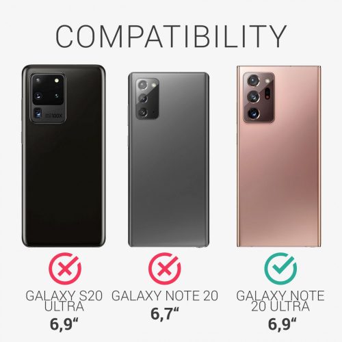 Etui do Samsunga Galaxy Note 20 Ultra, Silikon, Zielone, 52842.184