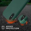 Etui do Apple iPhone X / iPhone XS, Silikon, Zielony, 49915.80
