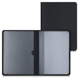   Okładka na dokumenty samochodowe, Kwmobile, Czarna, Eko skóra, 53856.01