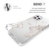 Etui do iPhone'a 12 / iPhone'a 12 Pro, Silikon, Różowe Złoto, 53035.06