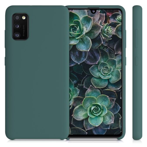 Etui do Samsunga Galaxy A41, Silikon, Zielone, 52301.169