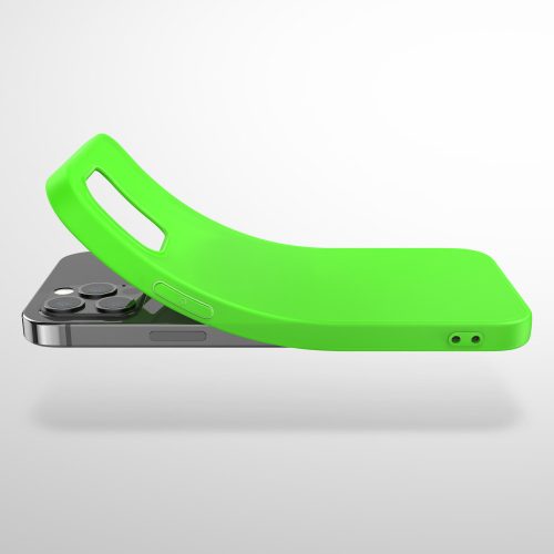 Etui do Apple iPhone 12 Pro Max, Silikon, Zielony, 53941.44