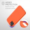 Etui do Apple iPhone 12 Pro Max, Silikon, Pomarańczowy, 53941.69