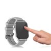 Zestaw 2 etui do Xiaomi Amazfit GTS 2 / Amazfit GTS 2e, silikon, przezroczysty / czarny, 53906.02