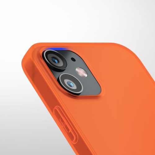 Etui do Apple iPhone 12 / iPhone 12 Pro, Silikon, Pomarańczowy, 53939.69