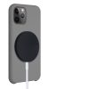 Pokrowiec ochronny na ładowarkę Apple MagSafe Charger Pad, Kwmobile, Czarny, Silikon, 53964.01