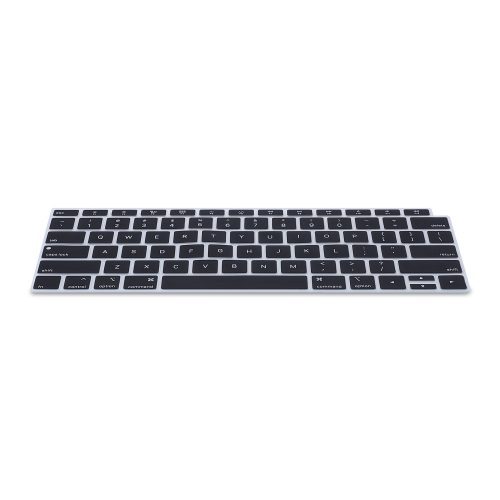Osłona klawiatury do Apple MacBook Air 13,3" (2018-2020), Kwmobile, Czarna, Silikon, 53982.01