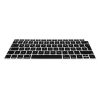 Osłona klawiatury do Apple MacBook Air 13,3" (2018-2020), Kwmobile, Czarna, Silikon, 53986.01