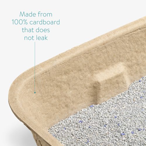 Zestaw 5 jednorazowych kuwet dla kotów Navaris, karton, 54043.05