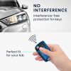 Etui na kluczyk samochodowy do VW / Skoda / Seat - 3 przyciski, kwmobile, silikon, niebieski / czarny, 54022.02