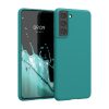 Etui do Samsunga Galaxy S21, Silikon, Zielone, 54055.57