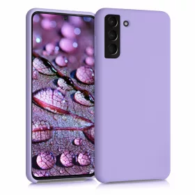   Etui do Samsunga Galaxy S21 Plus, Silikon, Fioletowy, 54066.108
