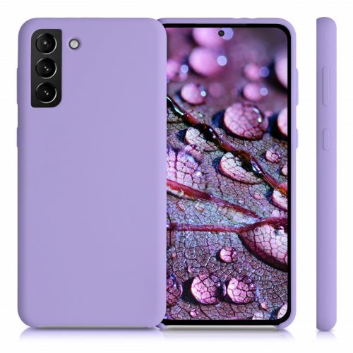 Etui do Samsunga Galaxy S21 Plus, Silikon, Fioletowy, 54066.108