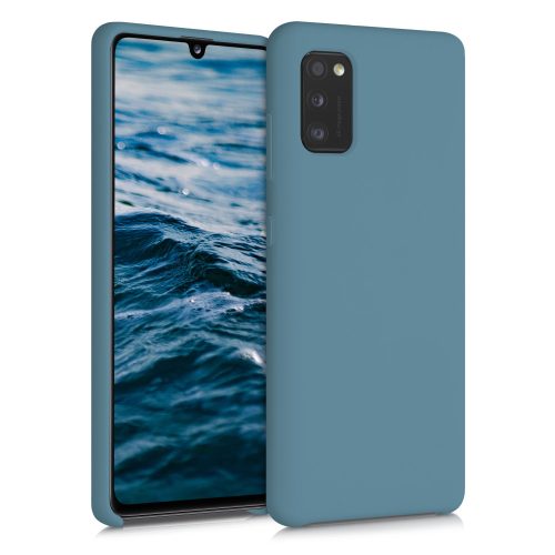 Etui do Samsunga Galaxy A41, Silikon, Niebieski, 52301.207
