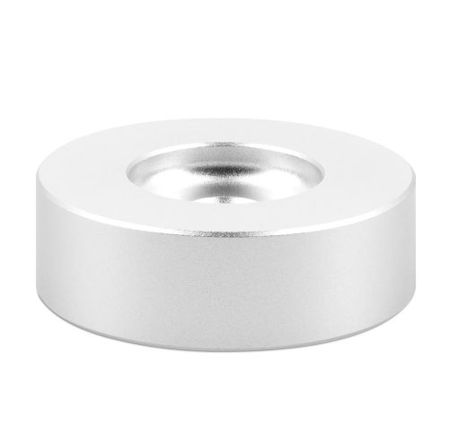 Adapter centralny do winylu 45 obr/min 7 cali, Kwmobile, Srebrny, Aluminium, 54141.01