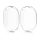 Etui na słuchawki Apple AirPods Max, Kwmobile, Przezroczyste, Silikon, 54208.03