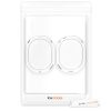 Etui na słuchawki Apple AirPods Max, Kwmobile, Przezroczyste, Silikon, 54208.03