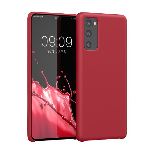 Etui do Samsunga Galaxy S20 FE, Silikon, Czerwone, 53605.208