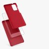 Etui do Samsunga Galaxy S20 FE, Silikon, Czerwone, 53605.208