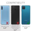 Zestaw 3 folii ochronnych do Samsunga Galaxy A12, kwmobile, Przód, Przezroczysty, 54211.1