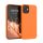 Etui do Apple iPhone 12 Mini, Silikon, Pomarańczowy, 52640.150