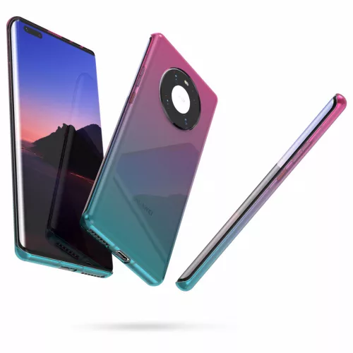 Etui do Huawei Mate 40 Pro, Silikon, Różowy, 54239.01