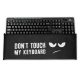 Etui na klawiaturę do Logitech MK270 Wireless, Kwmobile, czarno-biały, plastikowy, 54308.01