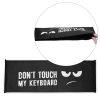 Etui na klawiaturę do Logitech MK270 Wireless, Kwmobile, czarno-biały, plastikowy, 54308.01