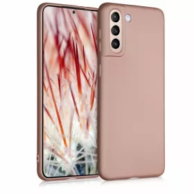   Etui do Samsunga Galaxy S21 Plus, Silikon, Różowy, 54067.31