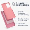 Etui do Samsung Galaxy A52 / Galaxy A52 5G / Galaxy A52s 5G, Silikon, Różowy, 54347.167, kwmobile